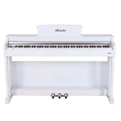 88 klavišų vertikalus pianinas